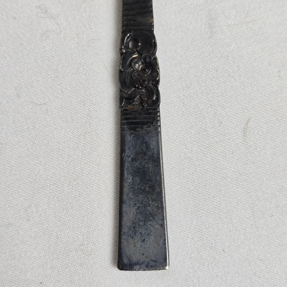 Community Jelly Server‎ / Jam Spoon, Floral Rose Pattern, 6.25